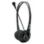 Equip -Headset mit Mikrofon, schwarz / Kopfhörer / Kabelgebunden / 2x 3,5-mm-Klinkenstecker / 32 Ohm