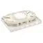 Xtendlan optische Buchse 4X SC/LC / Optische Buchse / mit Faserkassette / ohne Adapter