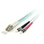 Equip -ST Türkis / Optisches Patchkabel / Multimode OM3 / Duplex / 15 m