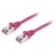 Equip S/FTP 2m lila Patchkabel / RJ45-RJ45 / LSZH / PoE+