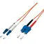 Equip Kabel LC-SC 2m OM1 orange / Patchkabel / Multimode / Duplex / LSZH-Mantel
