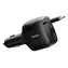 Belkin BOOST CHARGE Autoladegerät schwarz / USB-C / 75 W / mit einziehbarem USB-C-Kabel