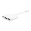 Equip Dock USB-C 3-in-1 weiß / Dockingstation / HDMI / USB-A 3.2 / USB-C PD 60W / 0,15 m