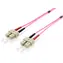 Equip SC-SC OM4 3M lila / Patchkabel / Multimode / Duplex / LSZH-Mantel
