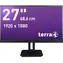 27" TERRA 2748W PV V4 Schwarz / Monitor / IPS / FHD 1920x1080 / 5 ms / 30M:1 / 300 cd/m / HDMI + DP + USB-C / VESA