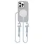 Tech-Protect MagNecklace Apple iPhone 15 Pro grau / Hülle mit Halsband / MagSafe