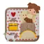 2KIDS TOYS Sensorisches Beschäftigungsbuch Puppenhaus / ab 3 Jahren / für Mädchen
