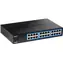Trendnet TEG-S25D / Switch / 24- Port Gigabit / 48 Gbit/s / lüfterlos / Metallgehäuse