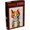 MAGNOLIA Puzzle Bunte Katze / 1000 Teile / 48 x 68 cm
