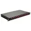 Equip Anschlussbox 12x SC-Duplex OM4 schwarz / Anschlussbox / 19" 1HE / Stahl