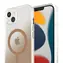 Gear4 Milan Snap Gold / Rückseite / Apple iPhone 13 / MagSafe / D3O® Crystalex / 4 m Schutz