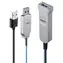 Lindy optisches USB 3.0-Kabel, 30 m, blau / USB-Kabel / USB-A - 2x USB-A / 5 Gbit/s / 0-70 °C