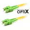 OPTIX SC/ APC-SC/ APC / Optisches Patchkabel / 09/125 / 3 m