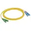 OPTIX E2000/ APC-SC / Optisches Patchkabel / 09/125 / G657A / 2 m