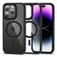 Tech-Protect MagMat transparent schwarz / Schutzhülle / Apple iPhone 15 Pro / MagSafe