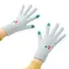 Hurtel Damen-Winterhandschuhe mit Touch-Funktion in Schneemanngrün / Smartphone-Handschuhe
