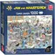 JUMBO-Puzzle JvH Katzenausstellung / 1000 Teile / ab 15 Jahren