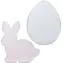 PLAYBOX Bügelperlen-Pads für Ostern / Pad / 2 Stück / Perlen 5 mm