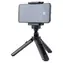 Hurtel Mini-Stativ und Selfie-Stick für Smartphone und GoPro , schwarz / Smartphone-Stativ / Höhe 16-21 cm