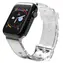 Hurtel Silikonarmband 42/44 mm schwarz / Armband für Apple Watch / Silikon