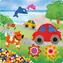 PLAYBOX Bügelperlen Hunde, Autos, Delfine und Blumen / 2000 Stück / ab 5 Jahren