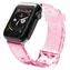 Hurtel Silikonarmband Hellrot / Armband / Apple Watch 42/44 mm / Silikon