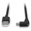 Lindy USB-A - USB-C 90° 1 m schwarz / USB-Kabel / USB 2.0