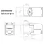 Solarix selbstschneidender Keystone-CAT6-UTP-/RJ45-Stecker / ungeschirmt / Komponentenebene / 4PPPoE