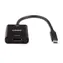 Lindy USB-C - DisplayPort Schwarz / Konverter / 4K 144Hz / DisplayPort 1.4 / 21cm