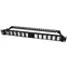 Trendnet TC-KP24SA schwarz / Patchpanel / Keystone / 24 Ports / STP / 1 HE / 19"