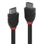 Lindy Black Line schwarzes HDMI-Kabel / 2 m / HDMI 2.0 / 4K 60Hz