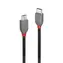 Lindy Anthra Line USB-C - Micro-USB B schwarz / USB-Kabel / USB 2.0 / 3 m / 480 Mbit/s