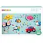 PLAYBOX Aufbügelperlen Sommer / 4000 Stück / 10 Farben / ab 5 Jahren