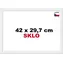 BFHM Puzzle-Rahmen 42 x 29,7 cm A3 weiß / Kunststoff / Glas 2 mm / Profilhöhe 21 mm