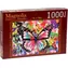 MAGNOLIA Puzzle Bunter Schmetterling / 1000 Teile / 68 x 48 cm