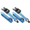 Compass -Ratschengurt mit Haken, blau / Zurrgurt / 500 daN / 38 mm / 5 m / 2 Stück
