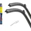 Compass FLAT SET (SCHIEBER) 610+480mm / Flachwischer / Fahrer- + Beifahrer-Set