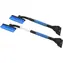 Compass -Eiskratzer mit Besen, blau / 55-80 cm / Aluminium und Kunststoff