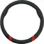 Compass Lenkradbezug TOURING rot / Lenkradbezug / 37-39 cm / Carbonfaser-Imitation