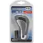 Compass STORM schwarz / Schalthebelkappe / Echtleder / Metall / O 8-15 mm