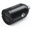 Orico MiniRing schwarz / Kfz-Ladegerät / 2x USB-C / 30 W