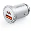 Orico MiniRing Pro silber / Autoladegerät / 45 W / USB-C + USB-A