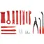 Compass Polster- und Autoradio-Ausbauset, 19-teilig / Polster- und Autoradio-Ausbauset / 19 Teile / Etui mit Reißverschluss