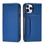 Hurtel Magnet-Kartenhülle für Apple iPhone 12 Pro Max, blau / Hülle / Magnetisch / Kartenfach