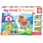 Educa Mein erstes Puzzle: Mamas und Welpen 4-in-1 / 5, 6, 7 und 8 Teile