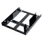 Ultron / Adapter für 2x 2,5"-HDD/SSD auf 3,5"-Einbauschacht / Metall / Schwarz
