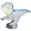 Schmidt SPIELE Velociraptor Blaues Plüschtier, grau-blau / Jurassic World / 30 cm / ab 0 Monaten