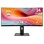 34" MSI PRO MP341CQPHG E12 Schwarz / Monitor / VA / UWQHD / 21:9 / 120 Hz / 4 ms / HDMI + DP + USB-C / VESA
