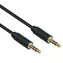 Mercodan PRO Minijack ULTRA SOFT / Audiokabel / 3,5-mm-Klinkenstecker auf Klinkenstecker / 1 m