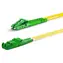 Equip E2000/ APC-LC/ APC OS2 7m gelb / Patchkabel / Singlemode / Duplex / LSZH-Mantel